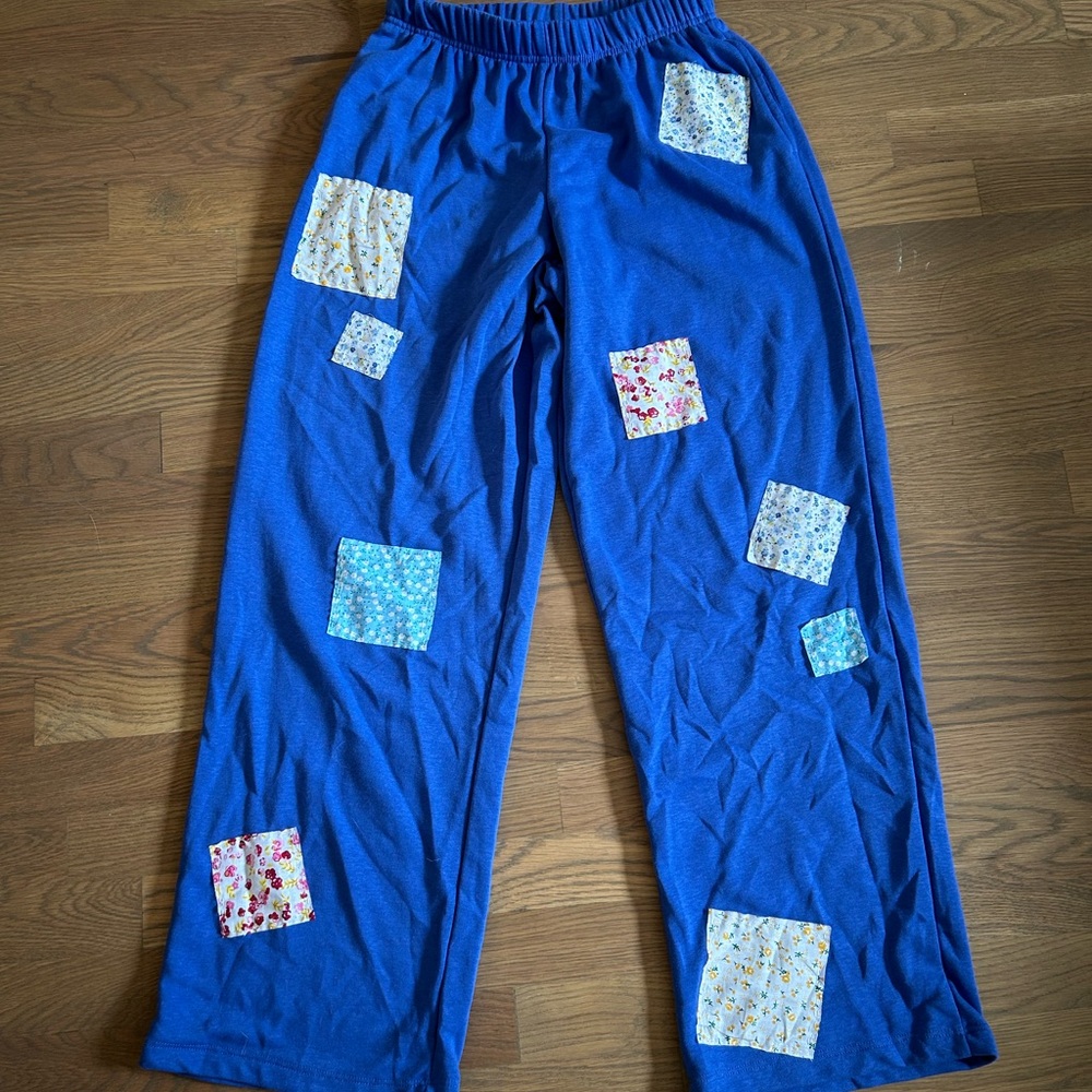 Target Grayson threads sweatpants - hand sewn patches